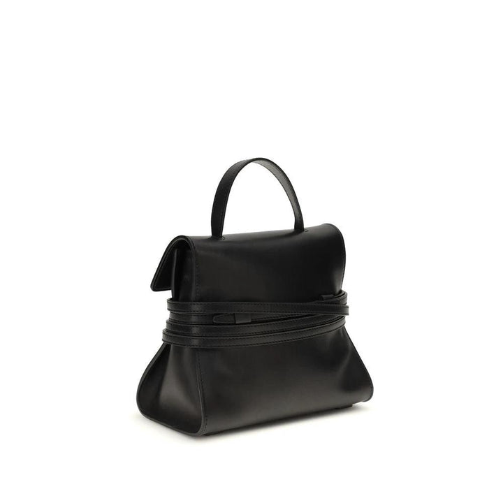 Moschino Sample Sale Moschino Black Calf Leather Bos Taurus Handbag - | Designer outlet