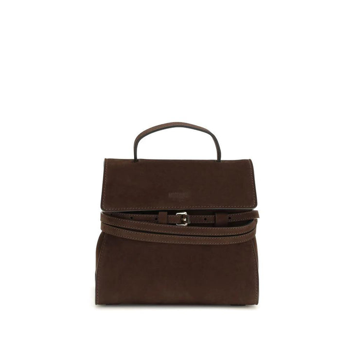 Moschino Sample Sale Moschino Brown Calf Leather Bos Taurus Handbag - | Designer outlet