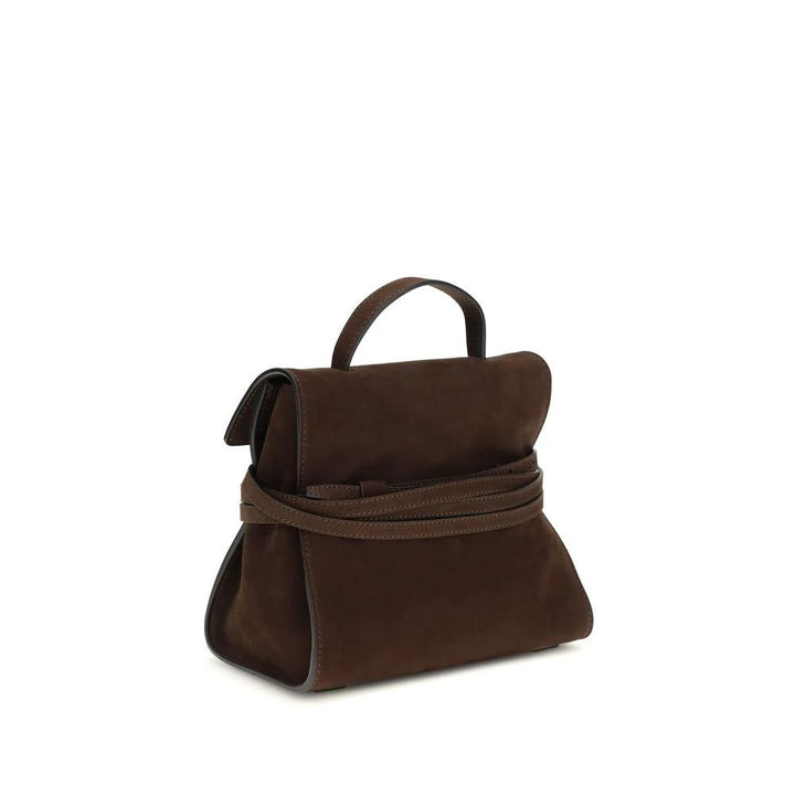Moschino Sample Sale Moschino Brown Calf Leather Bos Taurus Handbag - | Designer outlet