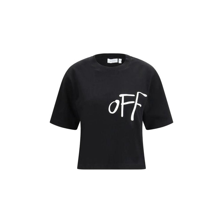 Off-White Sample Sale Off-White Black Cotton T-Shirt - | Designer outlet