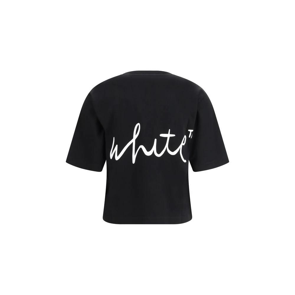 Off-White Sample Sale Off-White Black Cotton T-Shirt - | Designer outlet