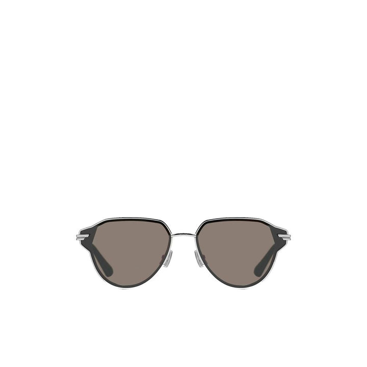 Bottega Veneta Silver Metal Sunglasses