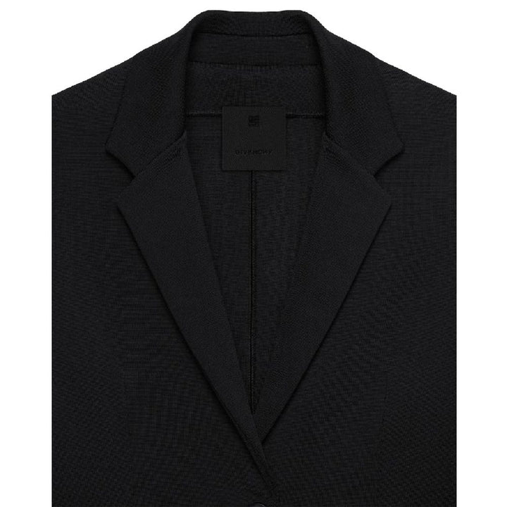 Givenchy Black Elastane Blazer