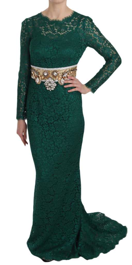 Dolce Gabbana Emerald Gown