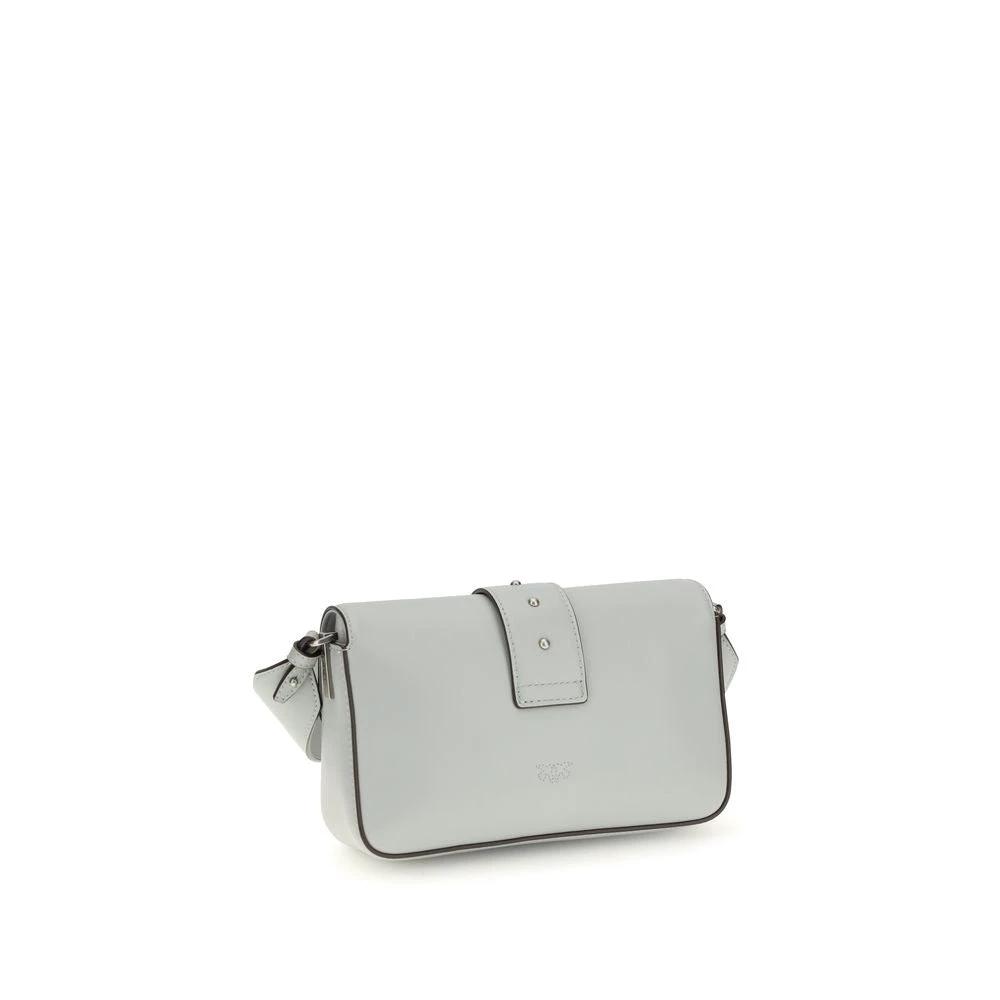 PINKO Sample Sale PINKO Gray Calf Leather Bos Taurus Shoulder Bag - | Designer outlet