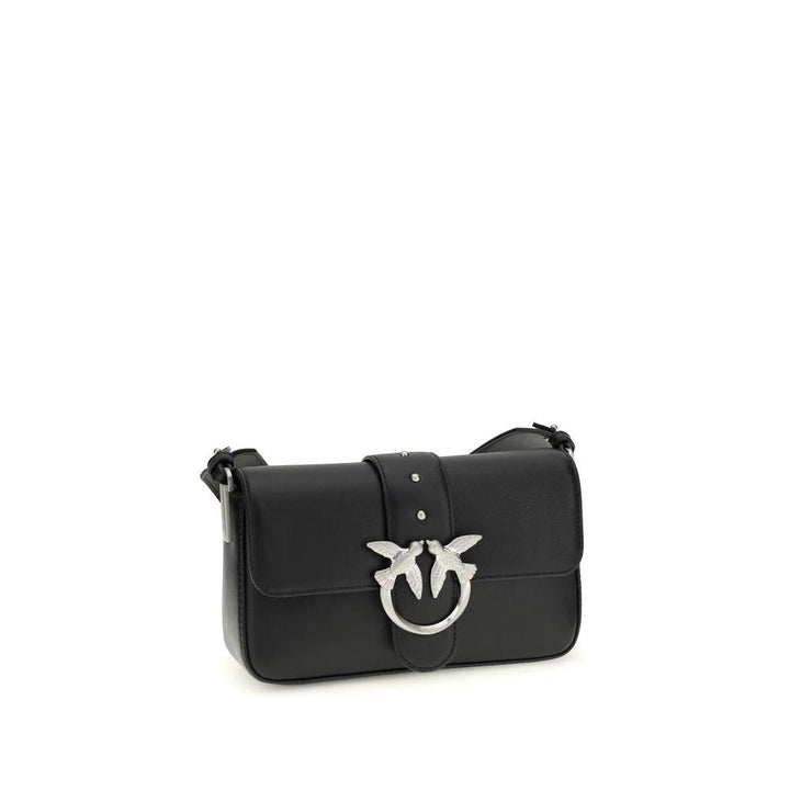 PINKO Sample Sale PINKO Black Calf Leather Bos Taurus Shoulder Bag - | Designer outlet