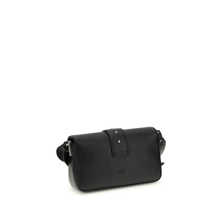 PINKO Sample Sale PINKO Black Calf Leather Bos Taurus Shoulder Bag - | Designer outlet