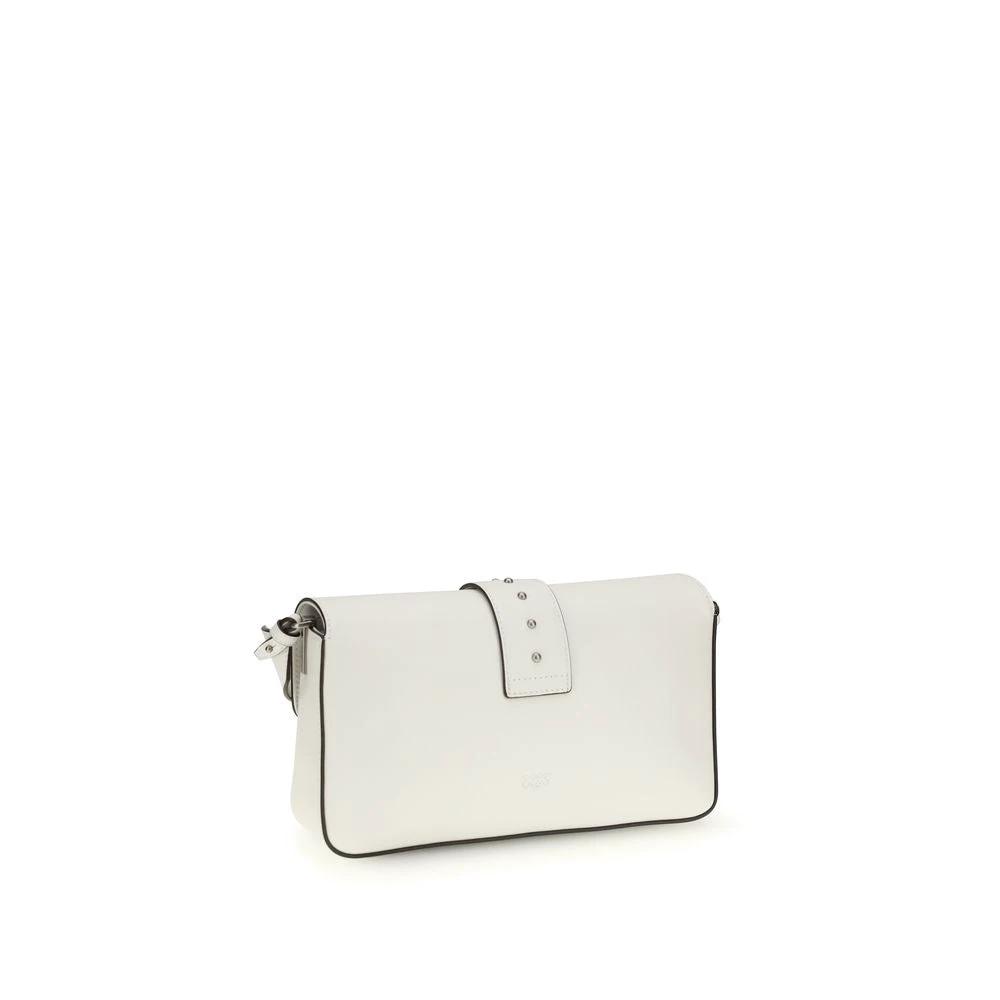 PINKO Sample Sale PINKO White Leather Shoulder Bag - | Designer outlet