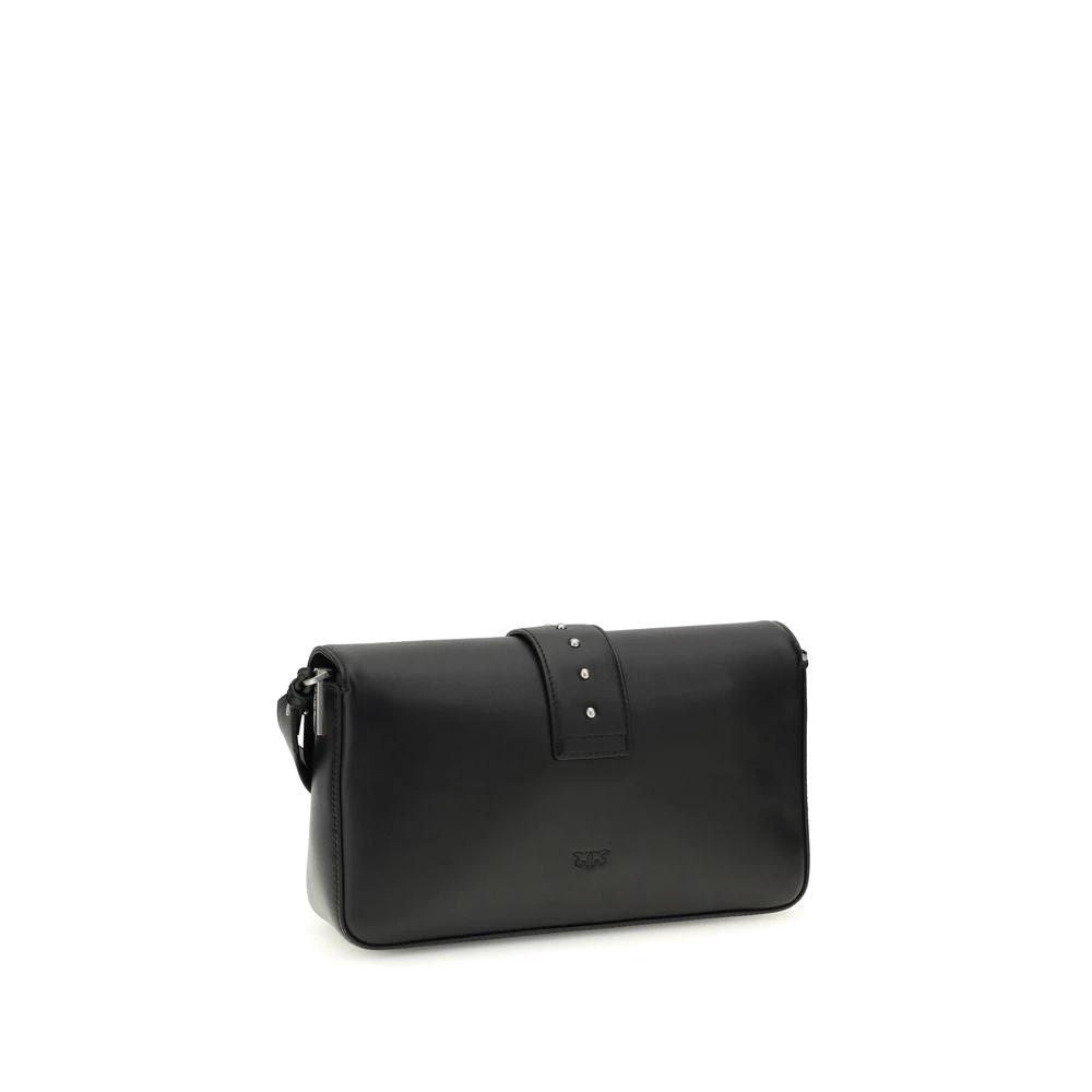 PINKO Sample Sale PINKO Black Leather Shoulder Bag - | Designer outlet