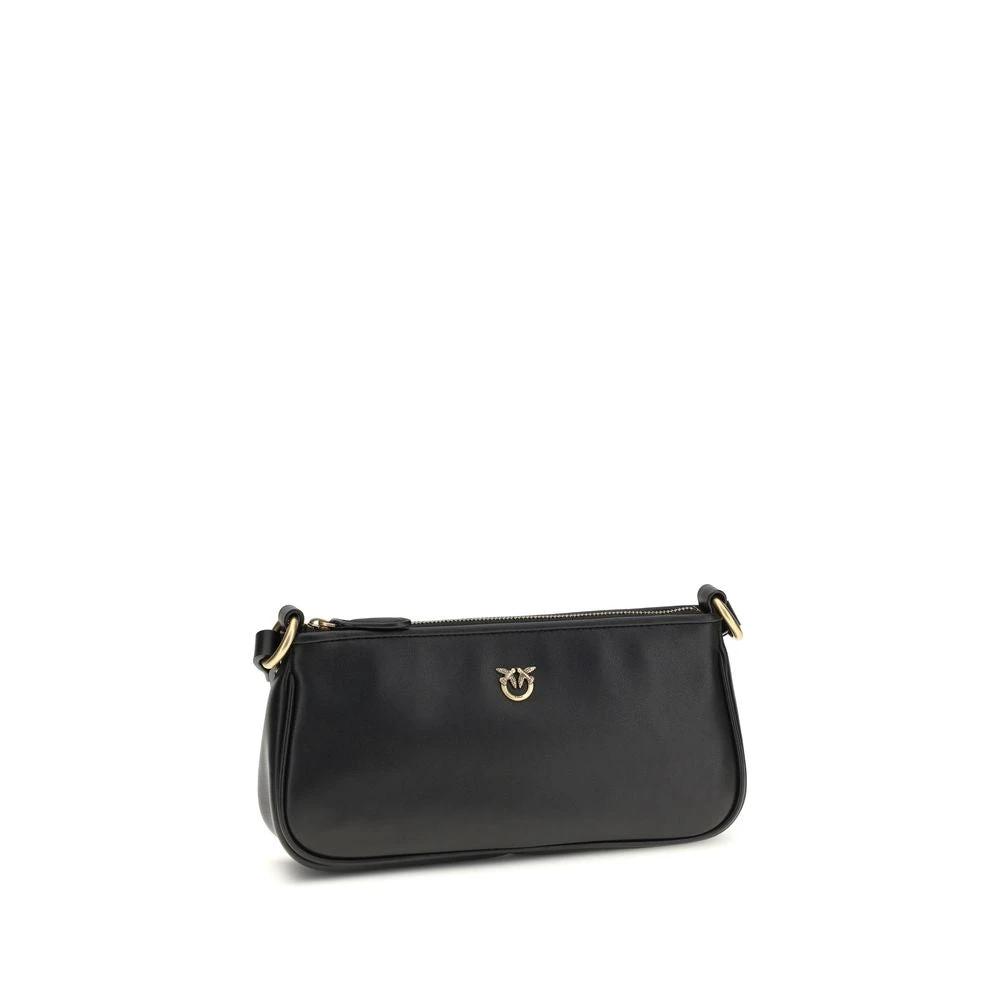 PINKO Sample Sale PINKO Black Calf Leather Bos Taurus Shoulder Bag - | Designer outlet