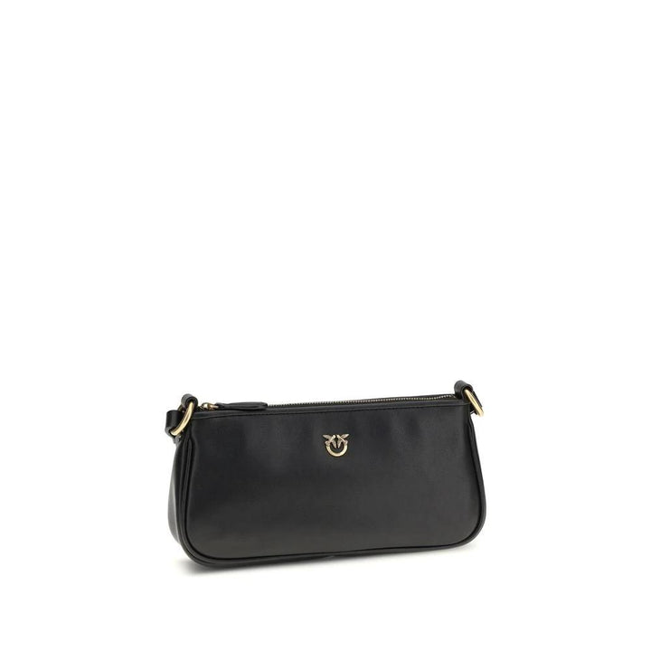 PINKO Sample Sale PINKO Black Calf Leather Bos Taurus Shoulder Bag - | Designer outlet