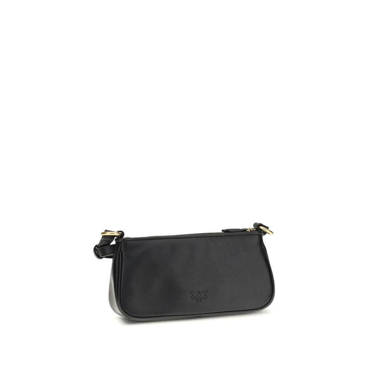 PINKO Sample Sale PINKO Black Calf Leather Bos Taurus Shoulder Bag - | Designer outlet