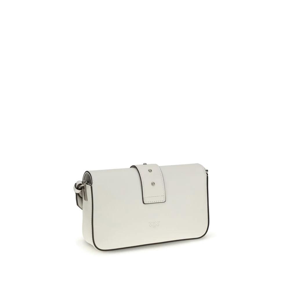 PINKO Sample Sale PINKO White Calf Leather Bos Taurus Shoulder Bag - | Designer outlet