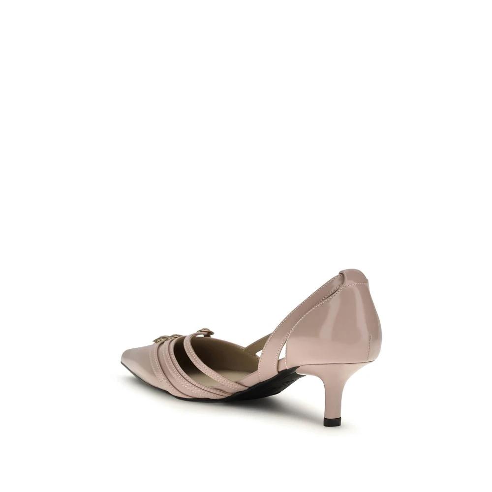 PINKO Sample Sale PINKO Multicolor Calf Leather Bos Taurus Mid Heel Pumps - | Designer outlet