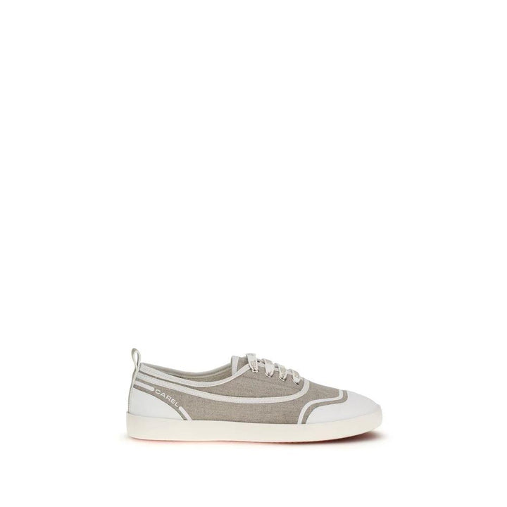 Carel Paris Sample Sale Carel Paris Beige Cotton Low Top Sneakers - | Designer outlet
