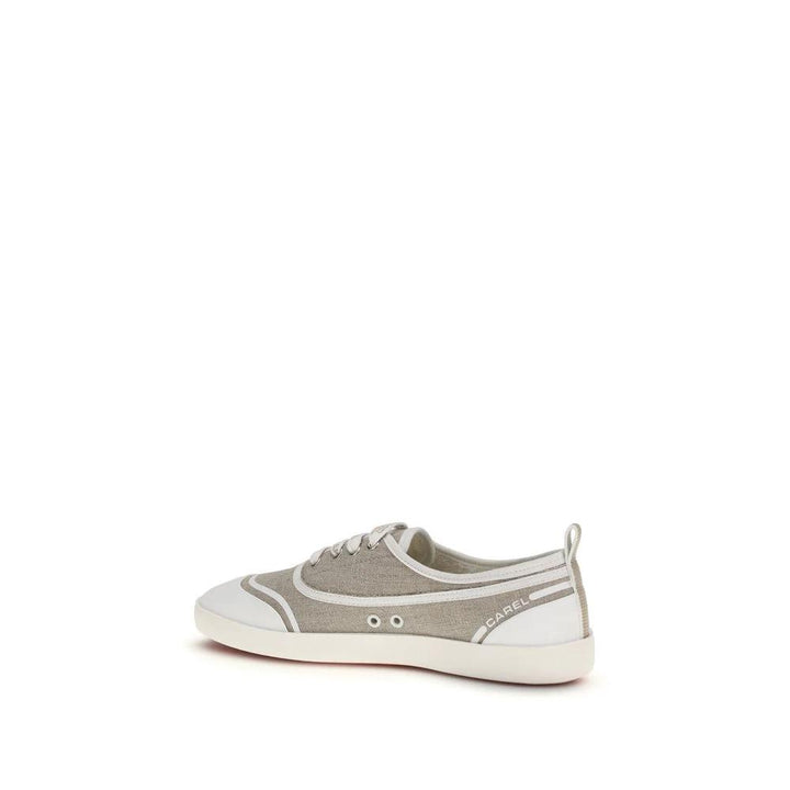Carel Paris Sample Sale Carel Paris Beige Cotton Low Top Sneakers - | Designer outlet