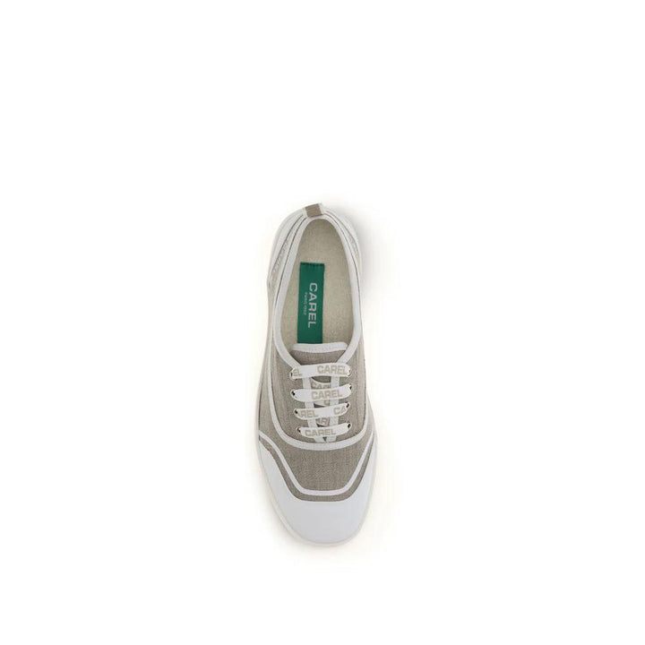 Carel Paris Sample Sale Carel Paris Beige Cotton Low Top Sneakers - | Designer outlet