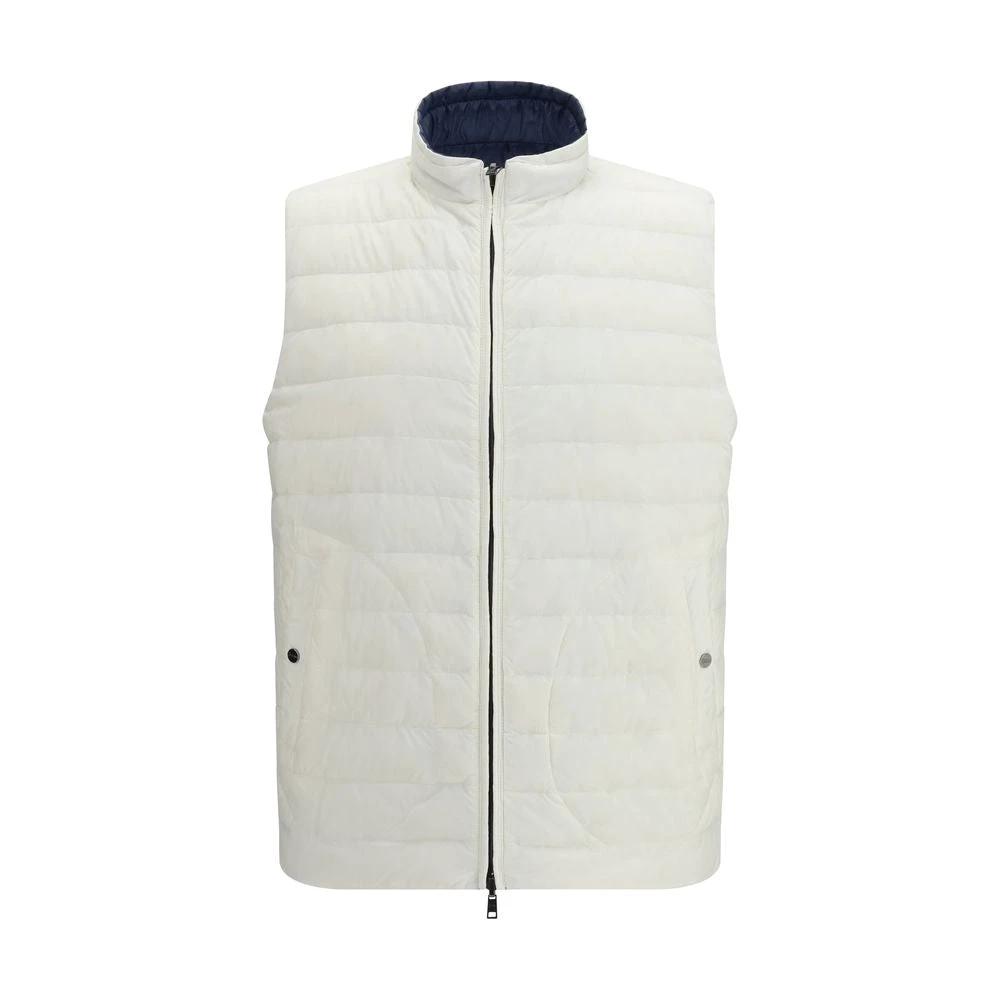 Herno Sample Sale Herno White Polyamide Sleveless Jacket - | Designer outlet