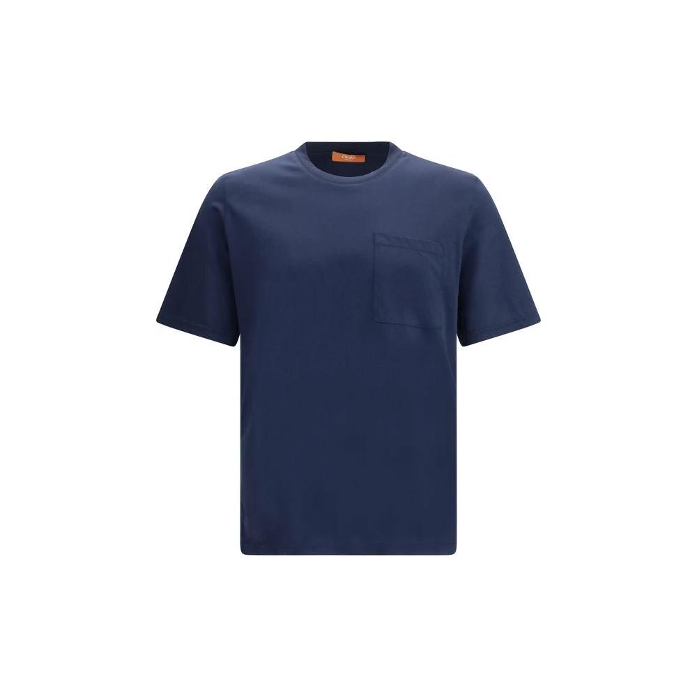 Cruna Sample Sale Cruna Blue Cotton T-Shirt - | Designer outlet