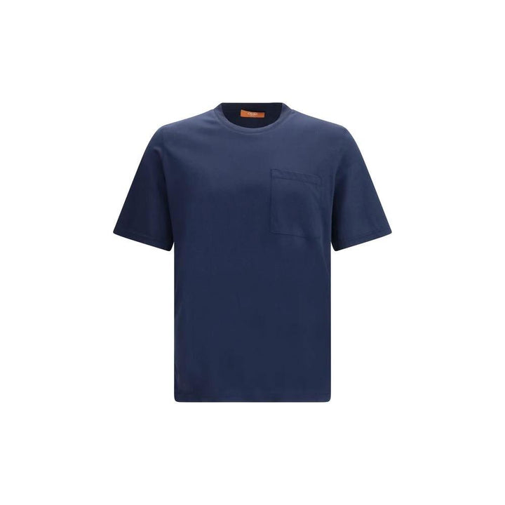 Cruna Sample Sale Cruna Blue Cotton T-Shirt - | Designer outlet