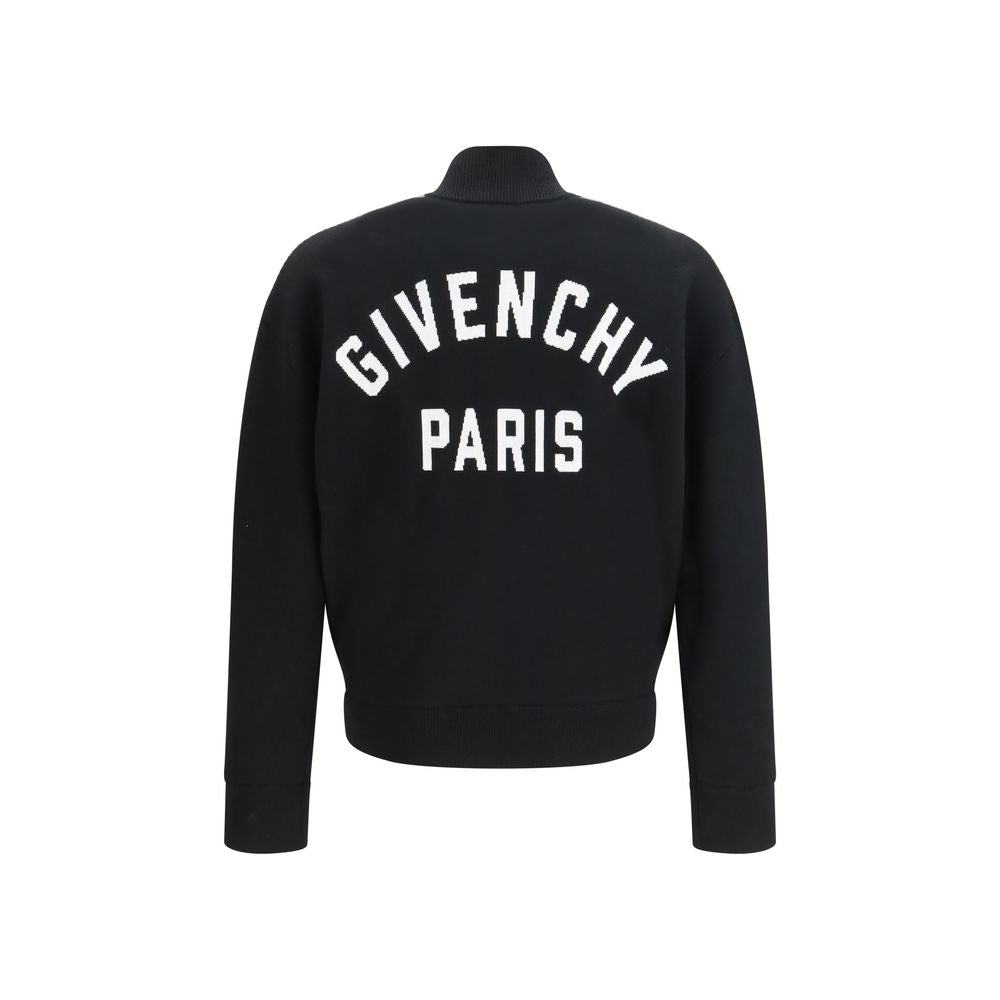 Givenchy Black Wool Cardigan