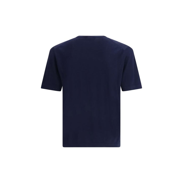Cruna Blue Cotton T-Shirt