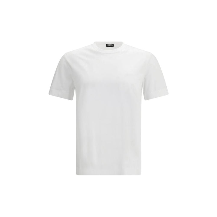 ZEGNA White Cotton T-Shirt