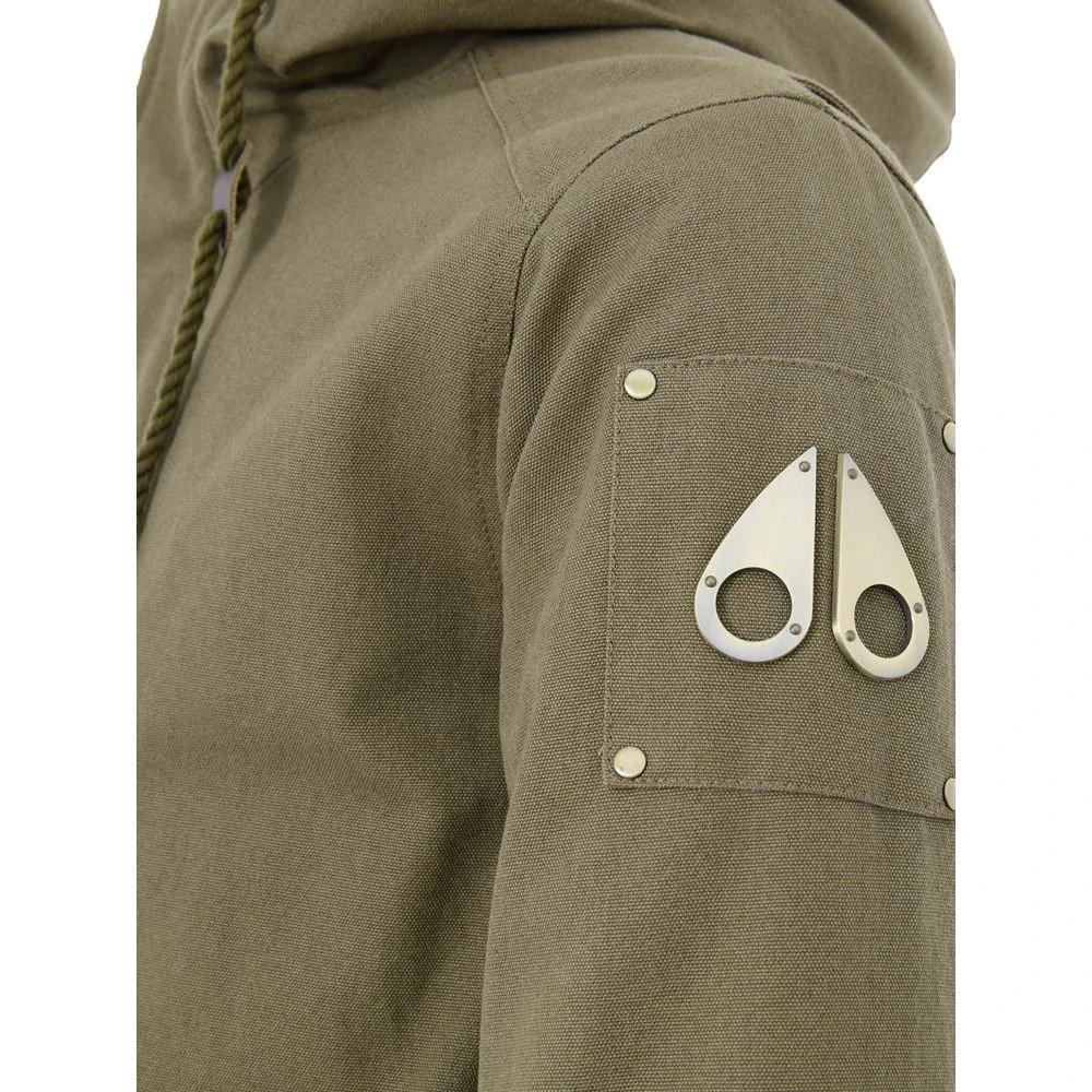 Moose Knuckles Sample Sale Moose Knuckles Green Cotton Parka - | Designer outlet