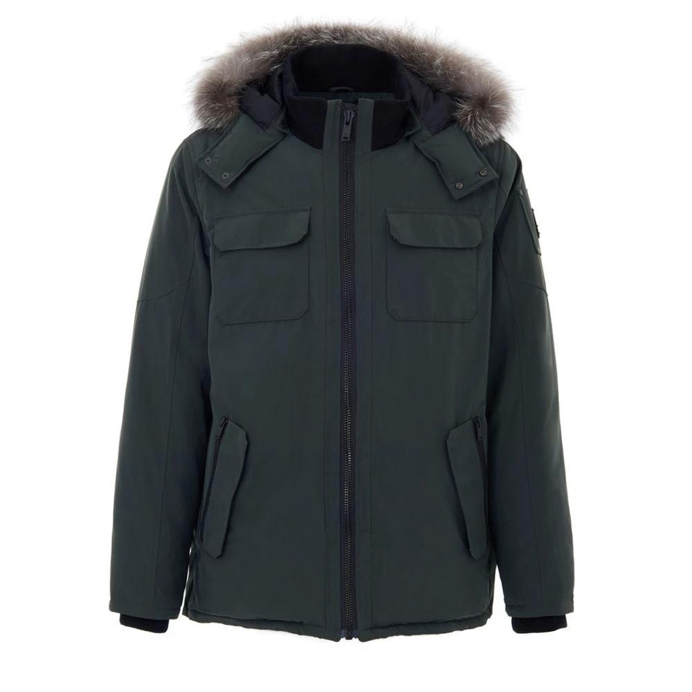 Moose Knuckles Sample Sale Moose Knuckles Green Nylon Parka - | Designer outlet