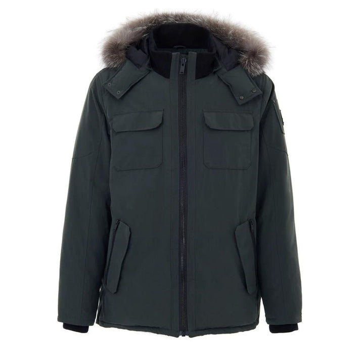 Moose Knuckles Sample Sale Moose Knuckles Green Nylon Parka - | Designer outlet