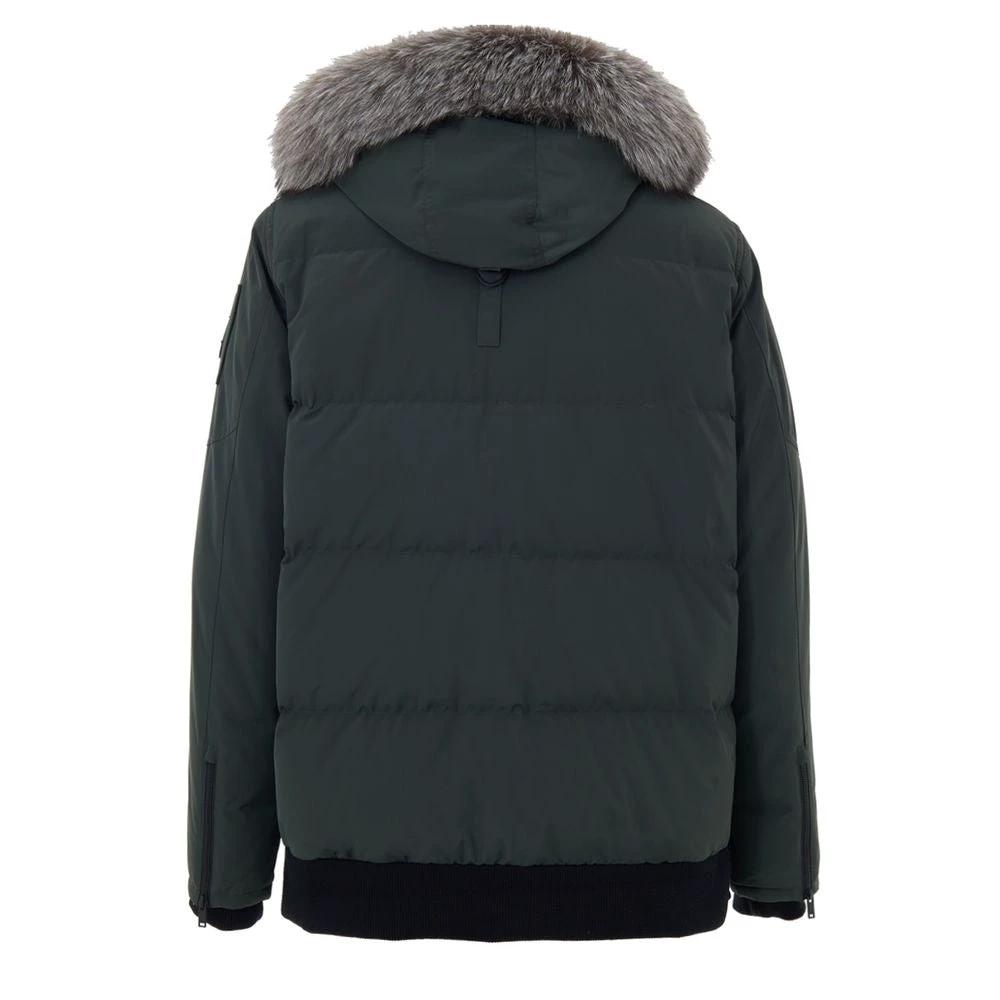 Moose Knuckles Sample Sale Moose Knuckles Green Nylon Parka - | Designer outlet