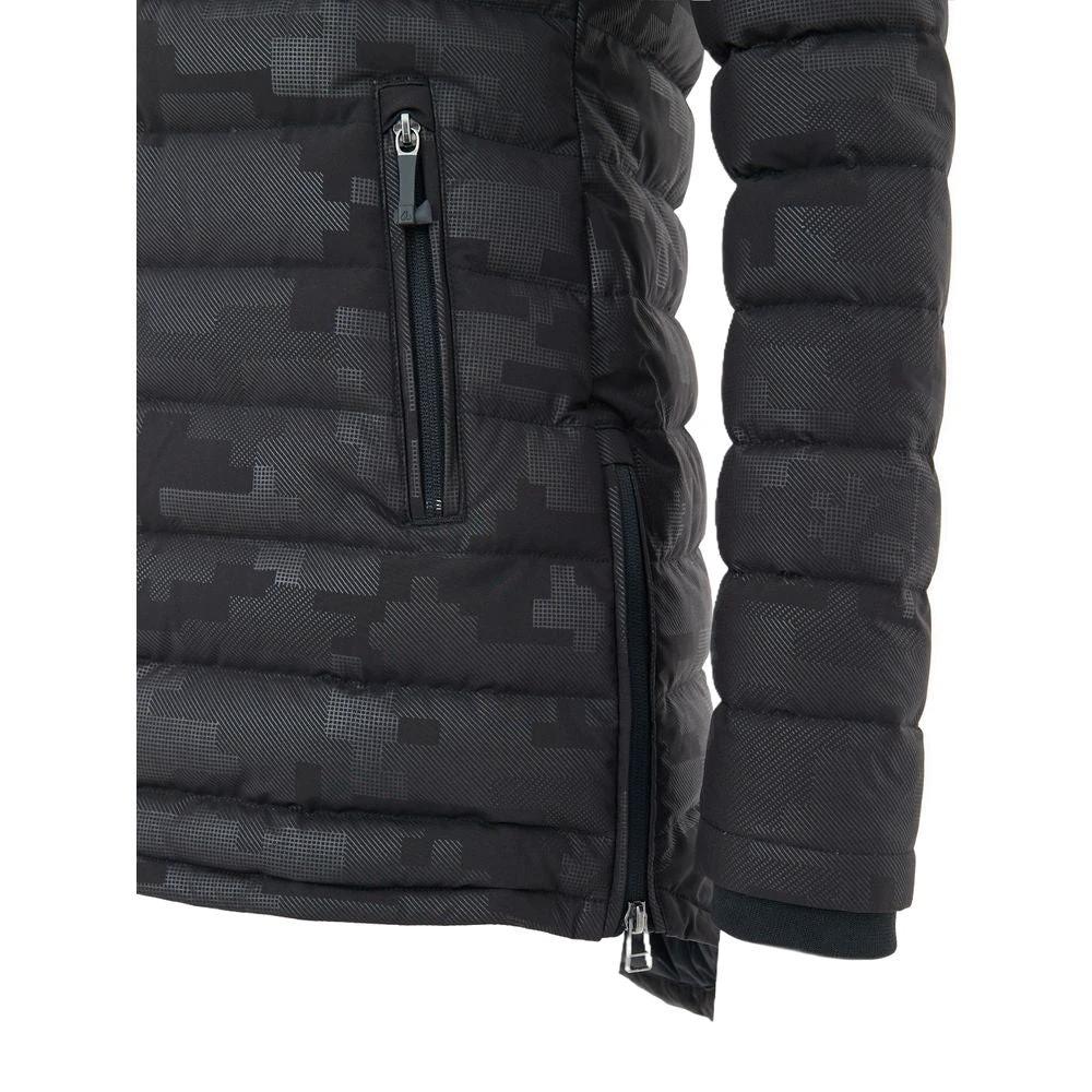 Moose Knuckles Sample Sale Moose Knuckles Black Nylon Coat - | Designer outlet
