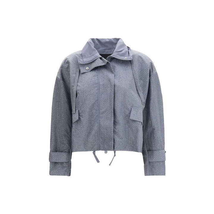 PINKO Sample Sale PINKO Blue Polyester Shell Jacket - | Designer outlet