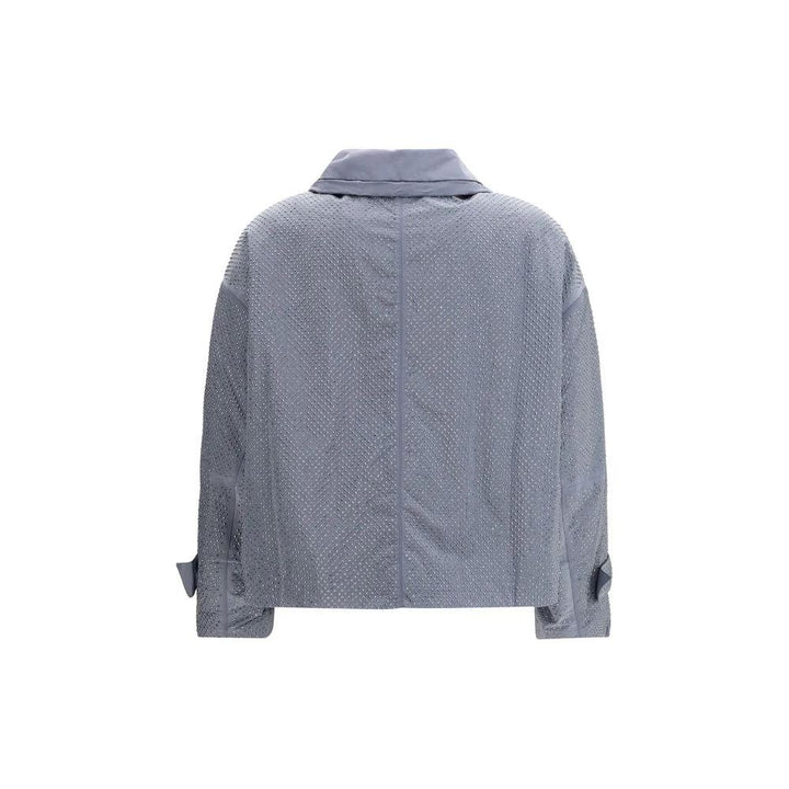 PINKO Sample Sale PINKO Blue Polyester Shell Jacket - | Designer outlet