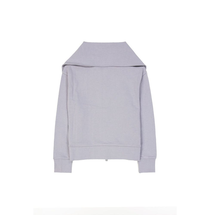 Herno Purple Cotton Cardigan