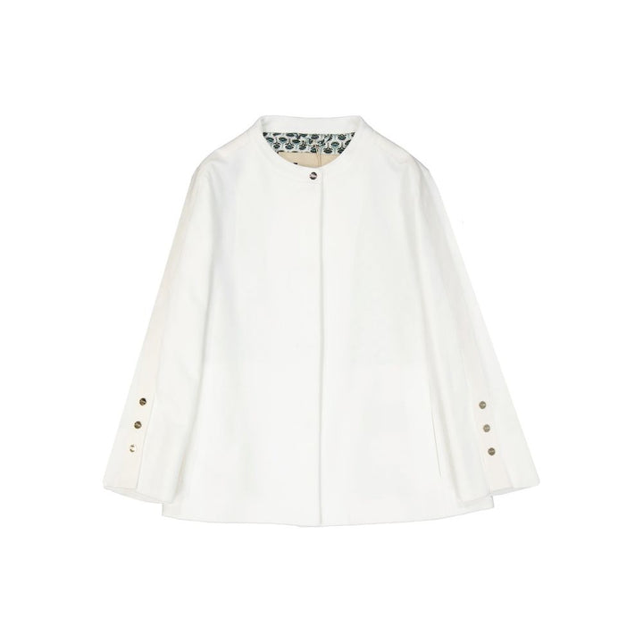 Herno White Cotton Cloacks