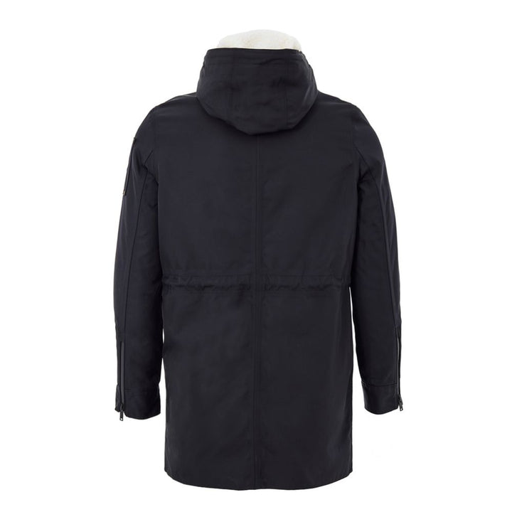 Moose Knuckles Black Cotton Parka