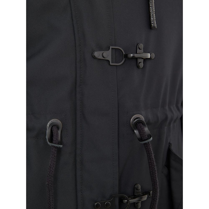 Moose Knuckles Blue Nylon Parka