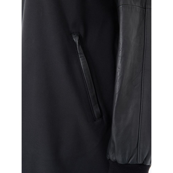 Moose Knuckles Black Cotton Parka