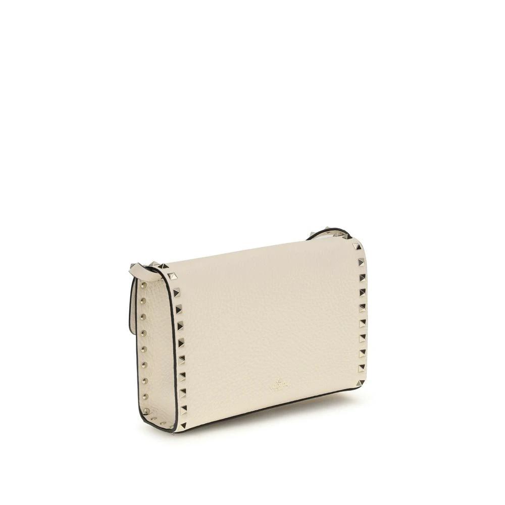 Valentino Garavani Sample Sale Valentino Garavani Beige Calf Leather Bos Taurus Shoulder Bag - | Designer outlet