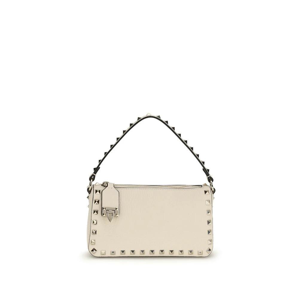 Valentino Garavani Sample Sale Valentino Garavani Beige Calf Leather Bos Taurus Shoulder Bag - | Designer outlet