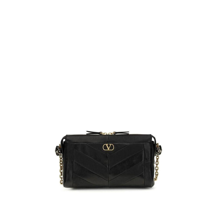Valentino Garavani Sample Sale Valentino Garavani Black Lamb Ovis Aries Aries Shoulder Bag - | Designer outlet