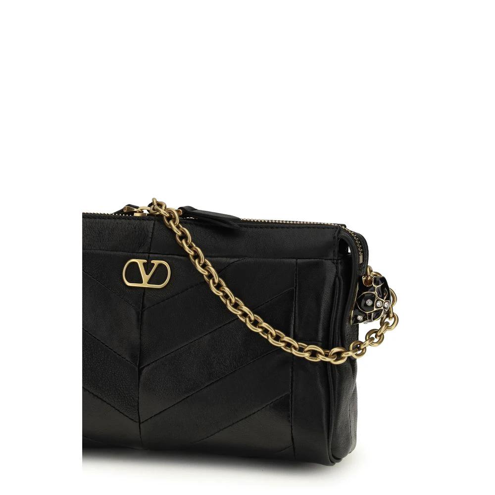 Valentino Garavani Sample Sale Valentino Garavani Black Lamb Ovis Aries Aries Shoulder Bag - | Designer outlet