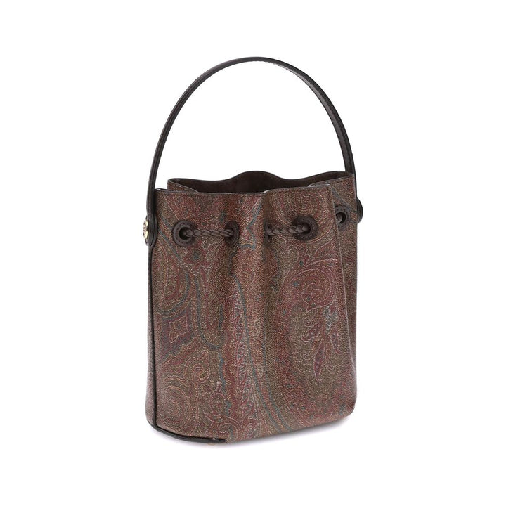 Etro Multicolor Cotton Backet Bag