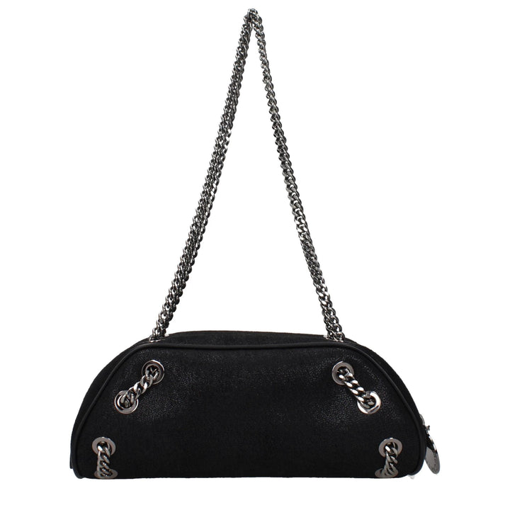 Stella McCartney Sample Sale Stella McCartney Black Leather Shoulder Bag - | Designer outlet
