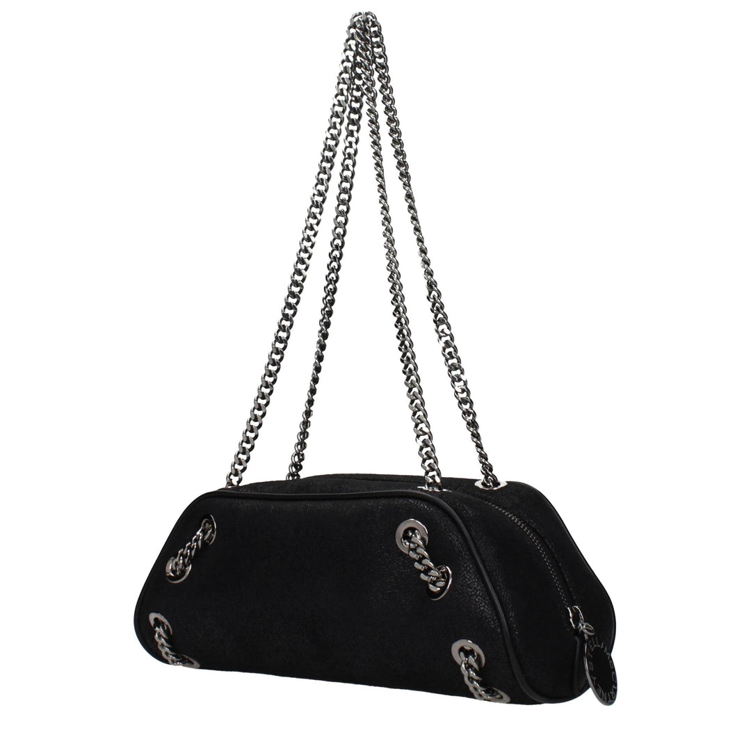 Stella McCartney Sample Sale Stella McCartney Black Leather Shoulder Bag - | Designer outlet