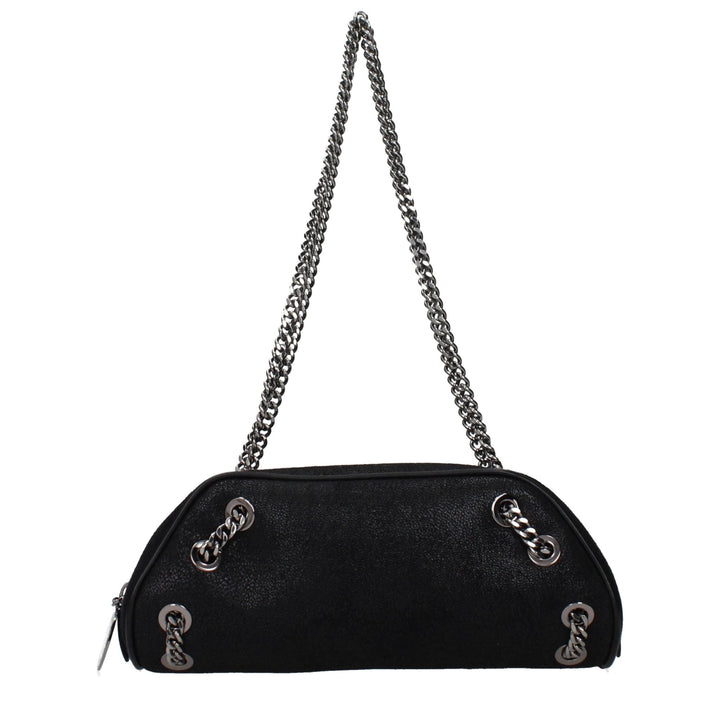 Stella McCartney Sample Sale Stella McCartney Black Leather Shoulder Bag - | Designer outlet