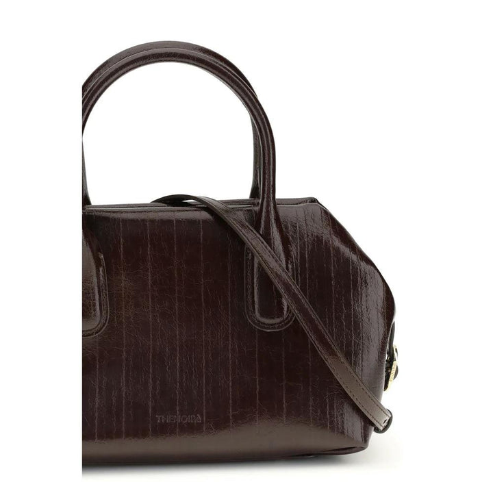 THEMOIRè Sample Sale THEMOIRè Brown Polyethylene Shoulder Bag - | Designer outlet