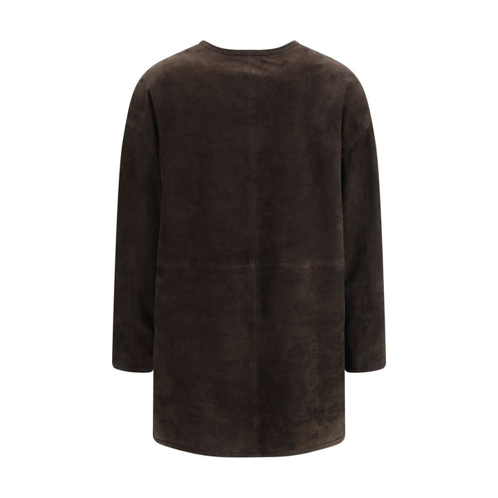 Loulou De Saison Brown Goatskin Coat
