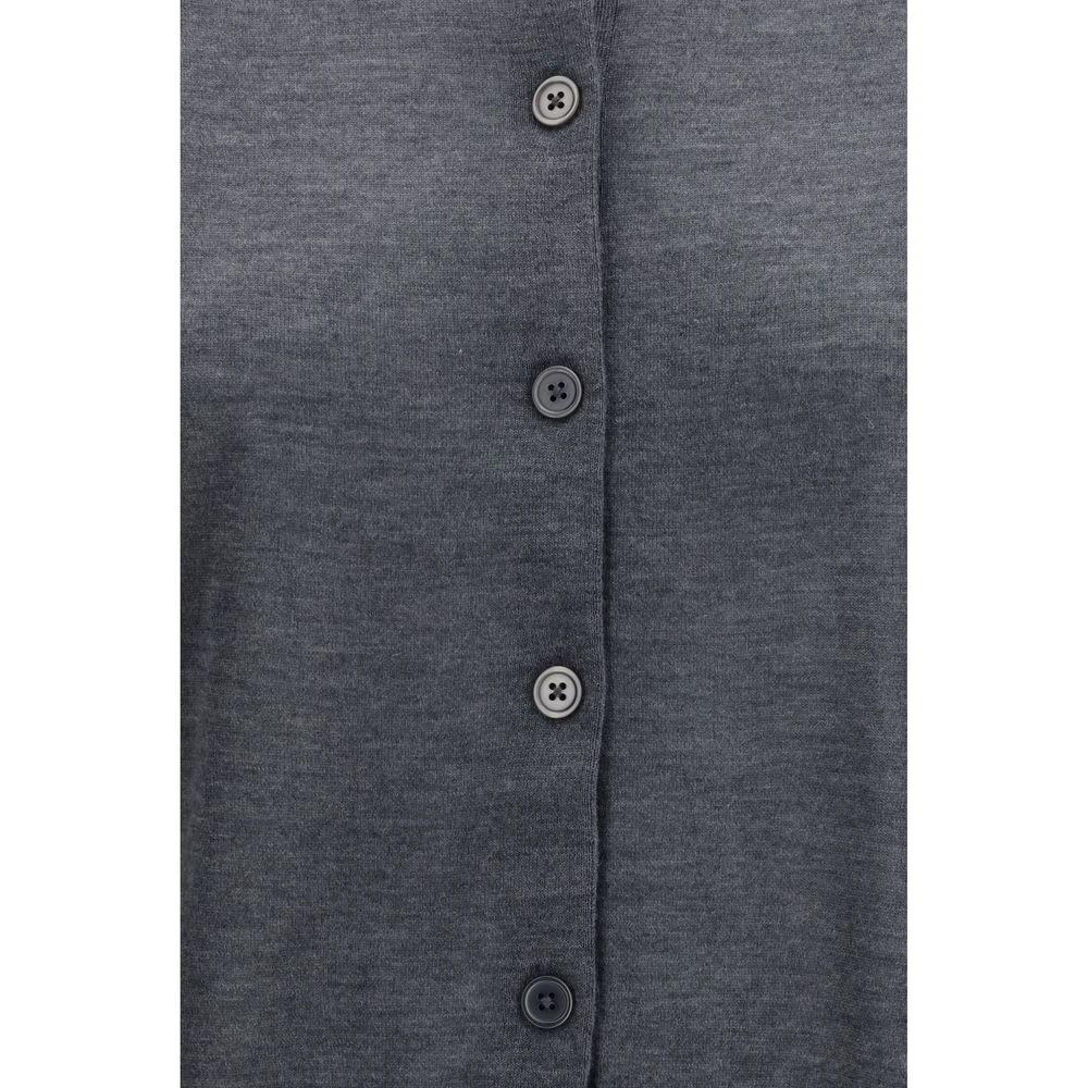 Loulou De Saison Sample Sale Loulou De Saison Gray Cashmere Cardigan - | Designer outlet